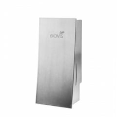 SABONETEIRA INOX E DISPENSER DE ÁLCOOL GEL SLIM NOBLE